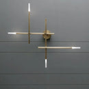 Simple minimalist LED wall light for indoor decor