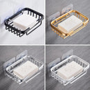 wall-mounted soap and sponge storage holder