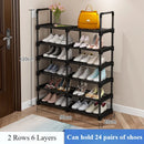 removable and economical multi-layer shoe rack