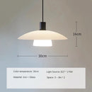 Minimalist Japanese glass chandelier for interior decoration