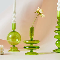 Nordic glass candle holders for weddings and decorative gifts