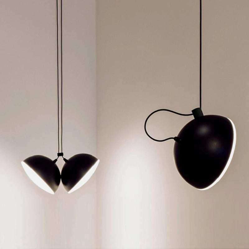 Black designer chandelier to assemble for modern interior decor - vue 4 sur 8