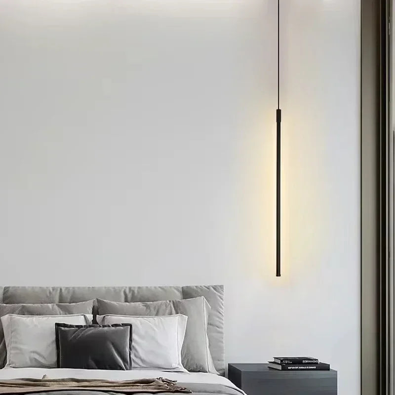 Modern LED pendant light for elegant interior decor - vue 3 sur 8
