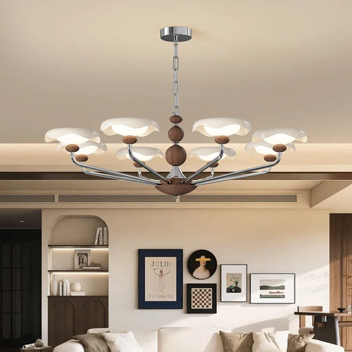 Modern Nordic pendant light for stylish indoor lighting - vue 3 sur 9
