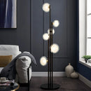 Retro glass floor lamp nordic design for interior decoration