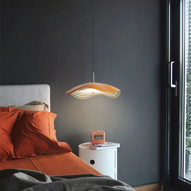 Modern minimalist wabi-sabi art chandelier for creative bar - vue 5 sur 14