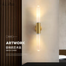 Modern minimalist glass wall light