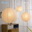 Japanese style led suspension spheres for cafe decor