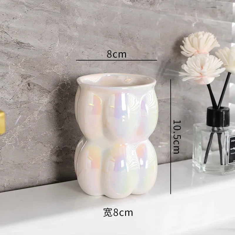 luxury ceramic bathroom decor set - vue 14 sur 18