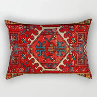 Vintage mandala pattern cushion cover for sofa or bed