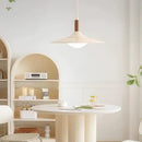 Modern ufo-style chandelier with eye protection contemporary design
