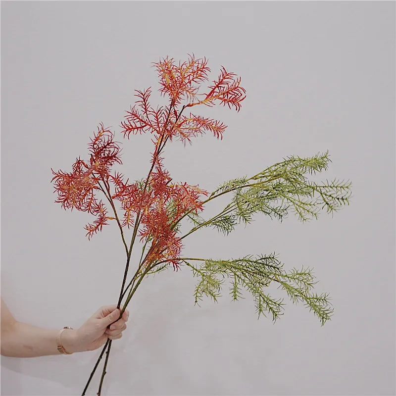 artificial long branch fern for interior decoration