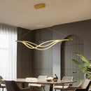 Modern decorative LED chandelier for restaurants and indoor spaces