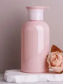 set of refillable lotion pump bottles and soap dispensers