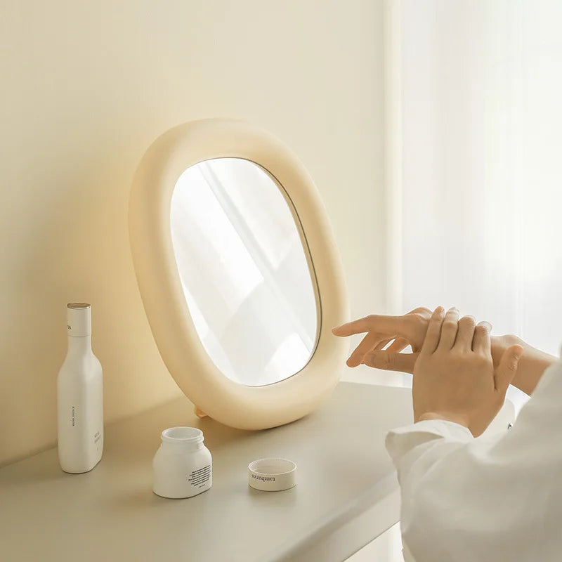 decorative standing mirrors for desk and makeup