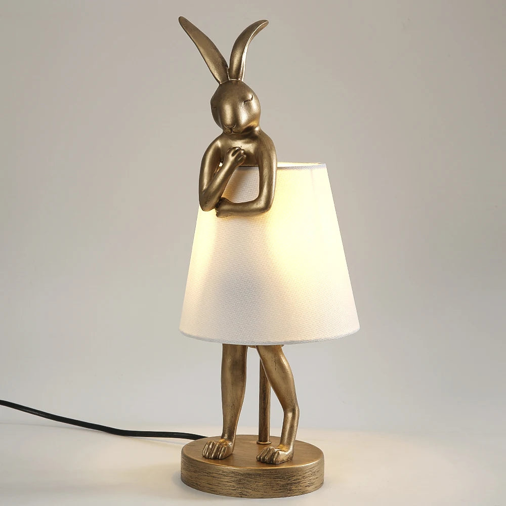 Creative resin table lamp retro nordic interior decor