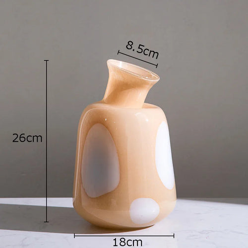 creative glass vase for flowers and modern arrangements