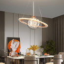 Planet earth pendant light for children's room astronaut decorative star