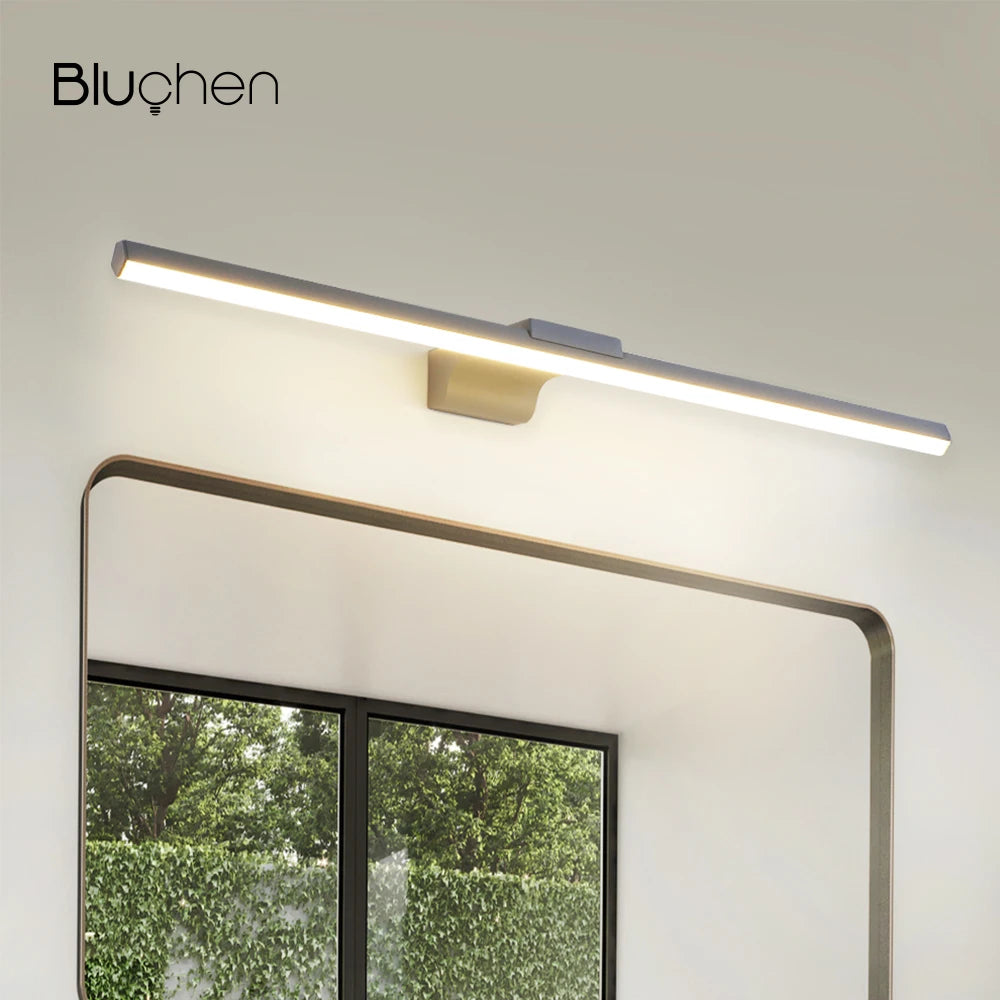 Modern dimmable LED wall light for indoor use