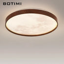 Modern moon dimmable LED ceiling lights