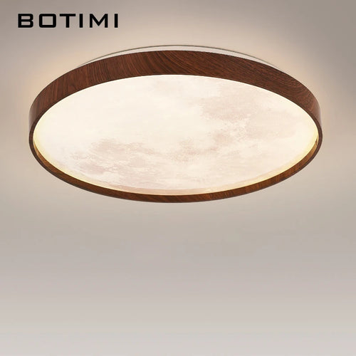 Modern moon dimmable LED ceiling lights - vue 3 sur 17