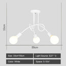 Modern sputnik chandelier industrial style for elegant interiors
