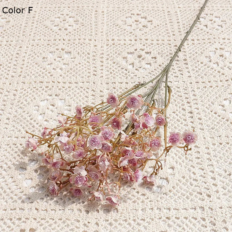 Autumn gypsophila branch for DIY wedding decoration - vue 13 sur 16