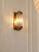 Vintage LED wall light for elegant interior