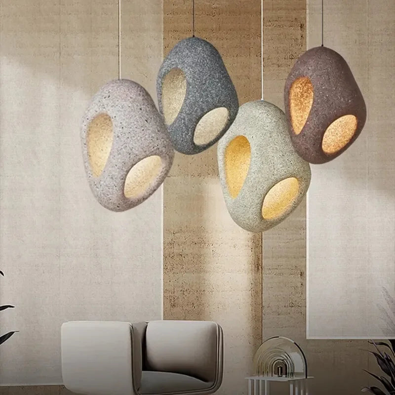 Modern minimalist LED chandelier for decorative indoor lighting