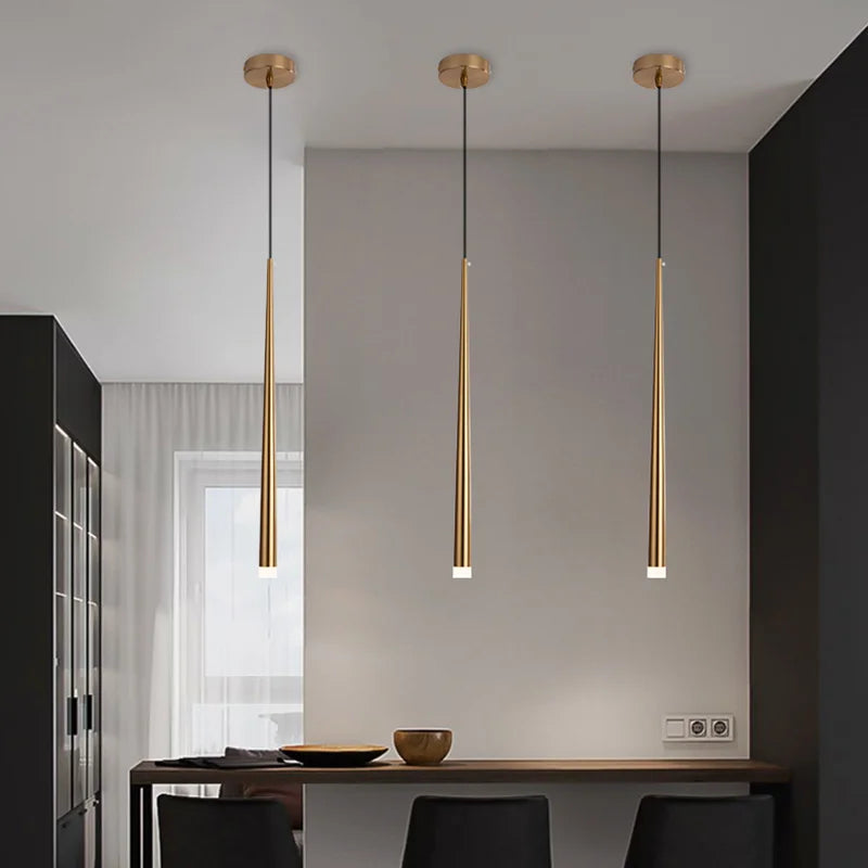 Creative Nordic LED chandelier for restaurant and bar decor - vue 3 sur 8