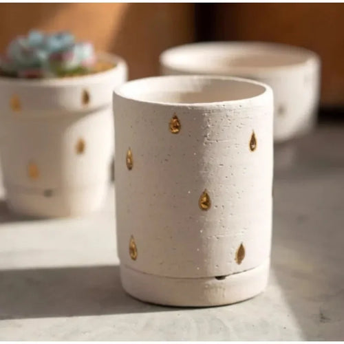 Nordic style ceramic succulent flower pot - vue 7 sur 10