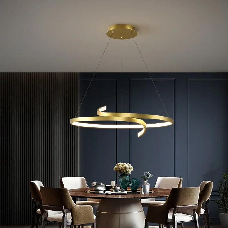 Nordic LED chandelier for indoor lighting and decoration