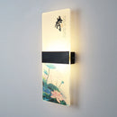 Japanese acrylic wall light for modern decor