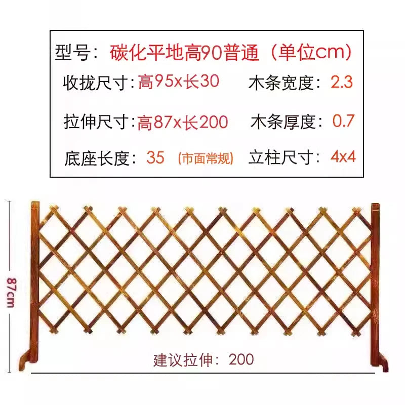 solid wood fence for garden and pets - vue 18 sur 22