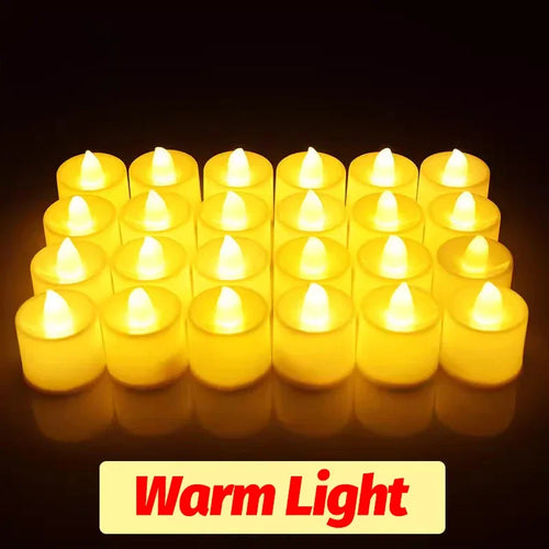 flameless led candles for wedding party decoration Christmas heart shaped - vue 12 sur 14