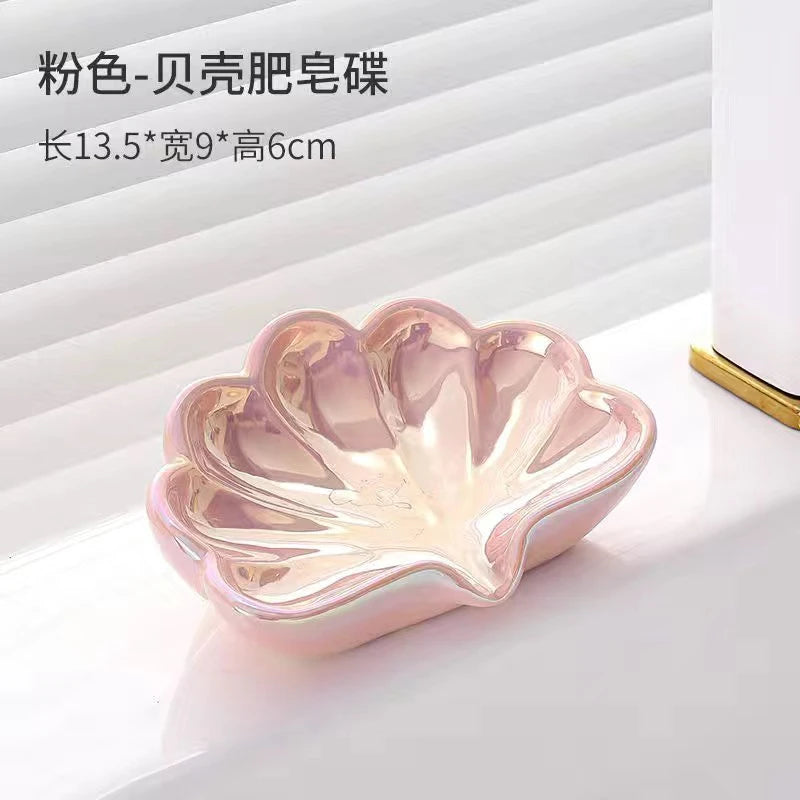 creative personalized ceramic soap dishes for bathroom - vue 8 sur 9
