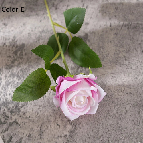 Artificial silk flower bouquet for weddings and decoration - vue 16 sur 16