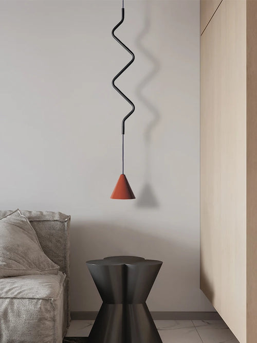 Minimalist designer ceiling light for bar and café - vue 3 sur 9