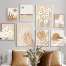 bohemian rainbow wall art for modern home decor