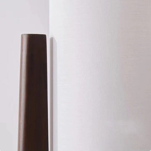 Korean style wooden LED floor lamp - vue 7 sur 8