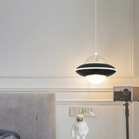 Modern Nordic UFO cartoon pendant light for boys