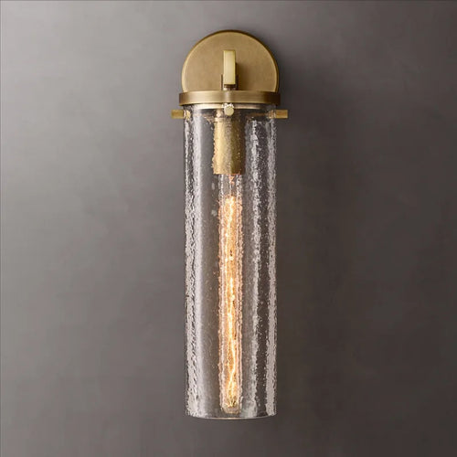 Retro glass wall light for elegant interior decoration - vue 9 sur 11