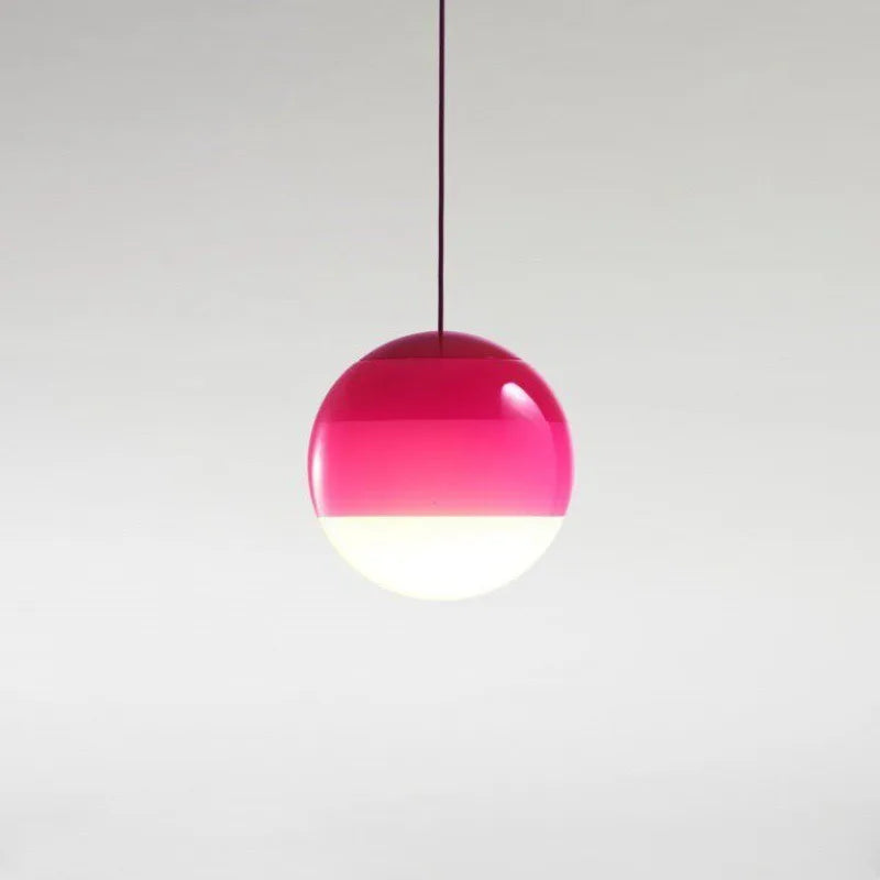 Nordic style glass pendant light for modern interiors