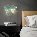 Creative luxury flower design copper wall light