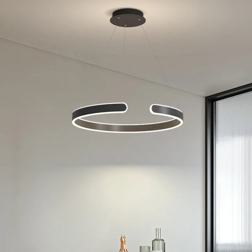 Modern Scandinavian chandelier for elegant indoor lighting - vue 4 sur 6