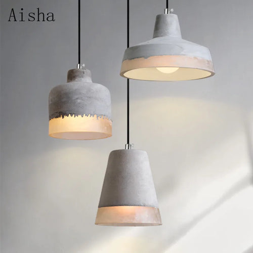 Retro industrial style pendant light for interior decoration