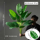Large artificial bird of paradise tree for indoor and garden decor