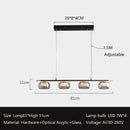 High-end Italian minimalist chandelier for modern lighting