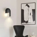 Metal wall light u-shaped tube artistic decoration nordic lighting