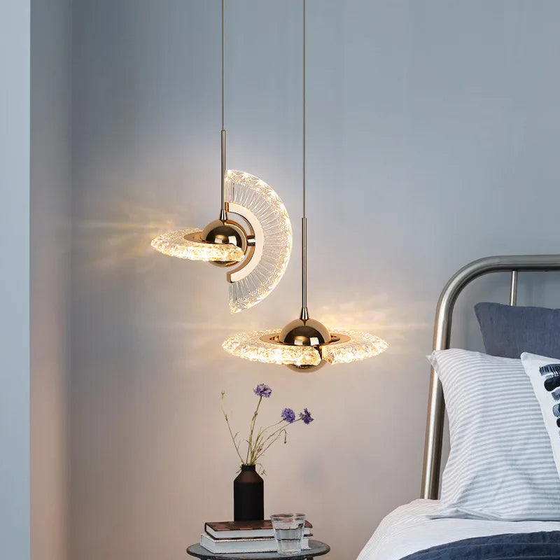Nordic creative LED chandelier for bar and restaurant